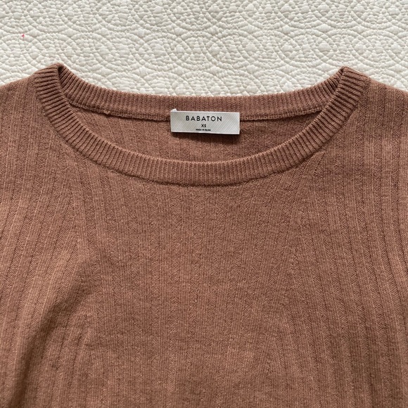 Babaton cropped long sleeve - Picture 1 of 3